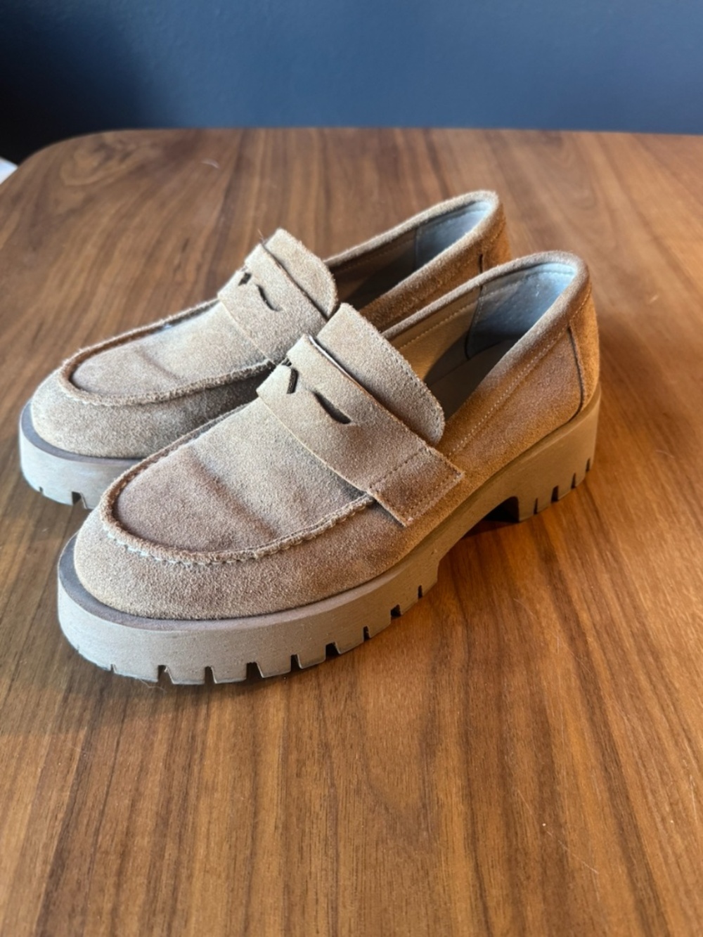 Steve Madden Suede Loafer - Size 9